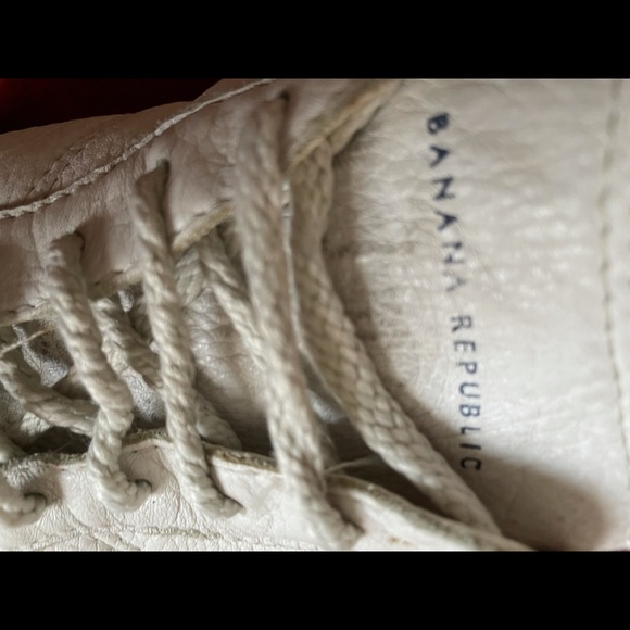 Banana Republic leather casual mens size 9 - Picture 2 of 5